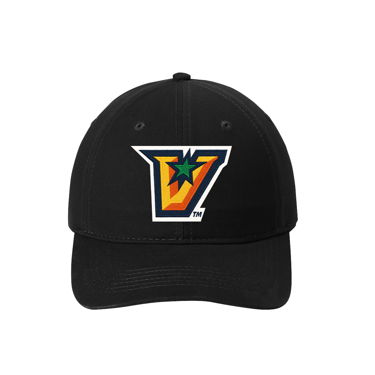 UTRGV™ - Embroidered V-Logo - Dad Cap - Full Color