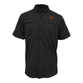 UTRGV™ Orange Texas Logo Men's Performance Fishing Shirt - Black | Official Licensed Apparel