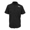 UTRGV™ - White Primary Logo - Men's Black Fishing Shirt | Official Apparel