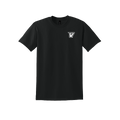 UTRGV™ White V Logo Spirit Tee - Black | Official Licensed Apparel