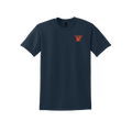 UTRGV™ Orange V Logo Spirit Tee - Navy | Official Licensed Apparel