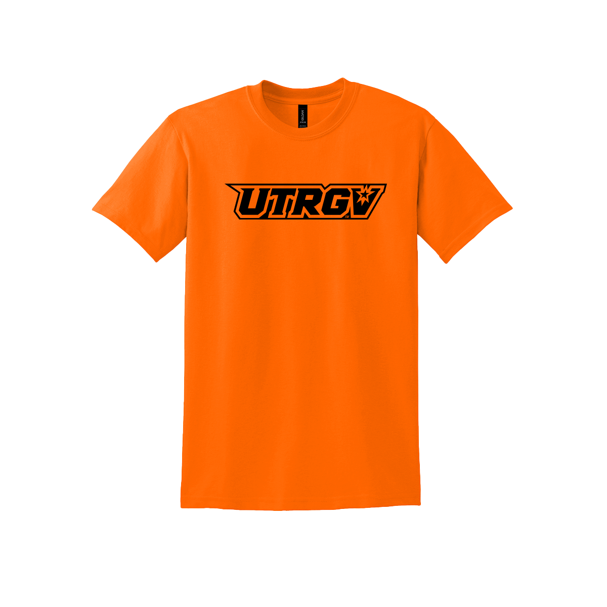 UTRGV™ Black Primary Logo Performance T-Shirt - Orange | Official Licensed Apparel