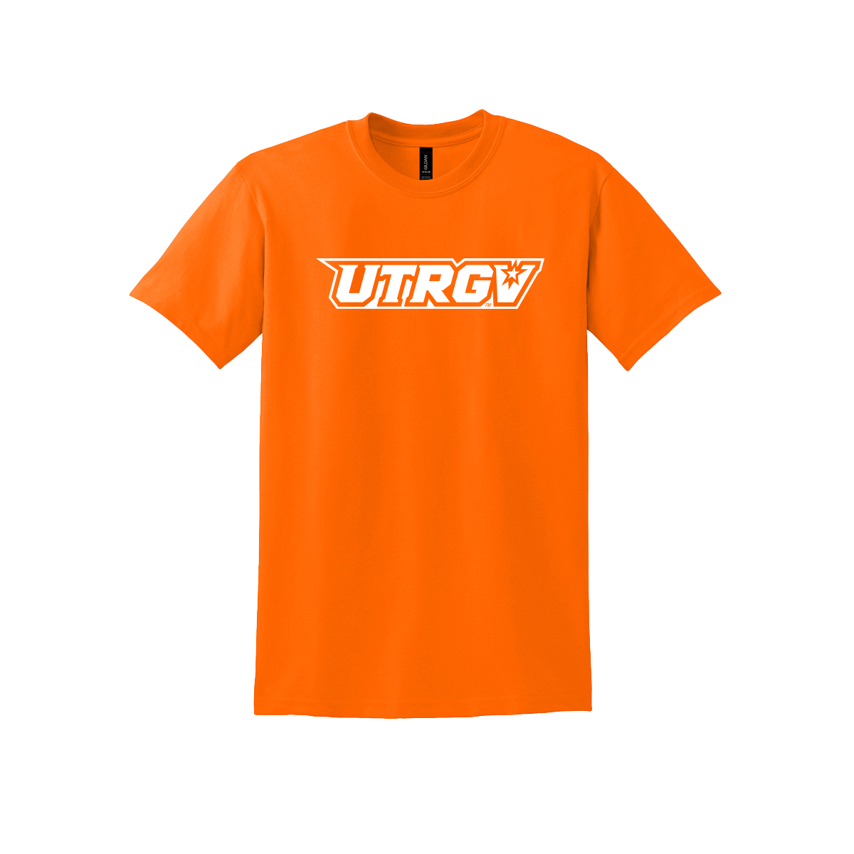 UTRGV™ White Primary Logo Performance T-Shirt - Orange | Official Licensed Apparel