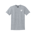 UTRGV™ White V Logo Spirit Tee - Sport Grey | Official Licensed Apparel