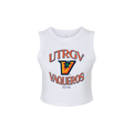 UTRGV™ Vaqueros Women’s Racer Tank – White | Official Licensed Apparel