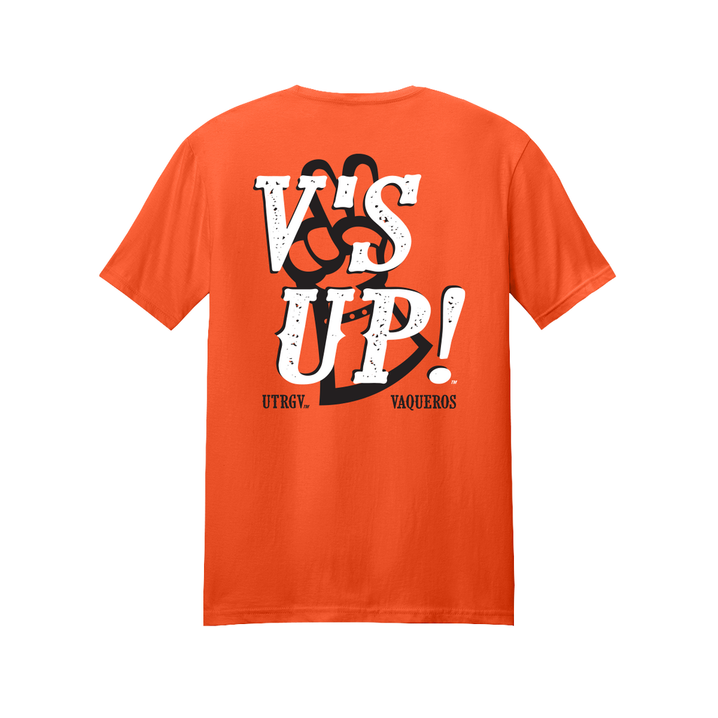 UTRGV™ V’s Up Western Performance T-Shirt - Orange | Official Licensed Apparel