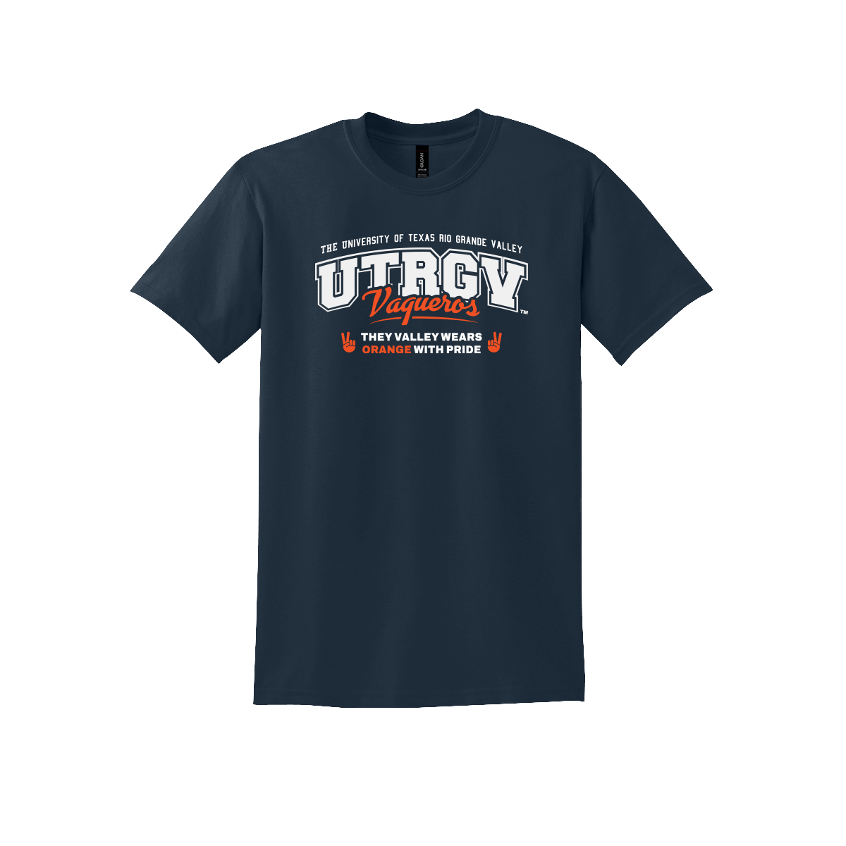 UTRGV™ Wear Orange With Pride Performance T-Shirt - Navy | Official Licensed Apparel