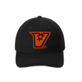UTRGV™ - Embroidered V-Logo - Dad Cap - Black/Orange