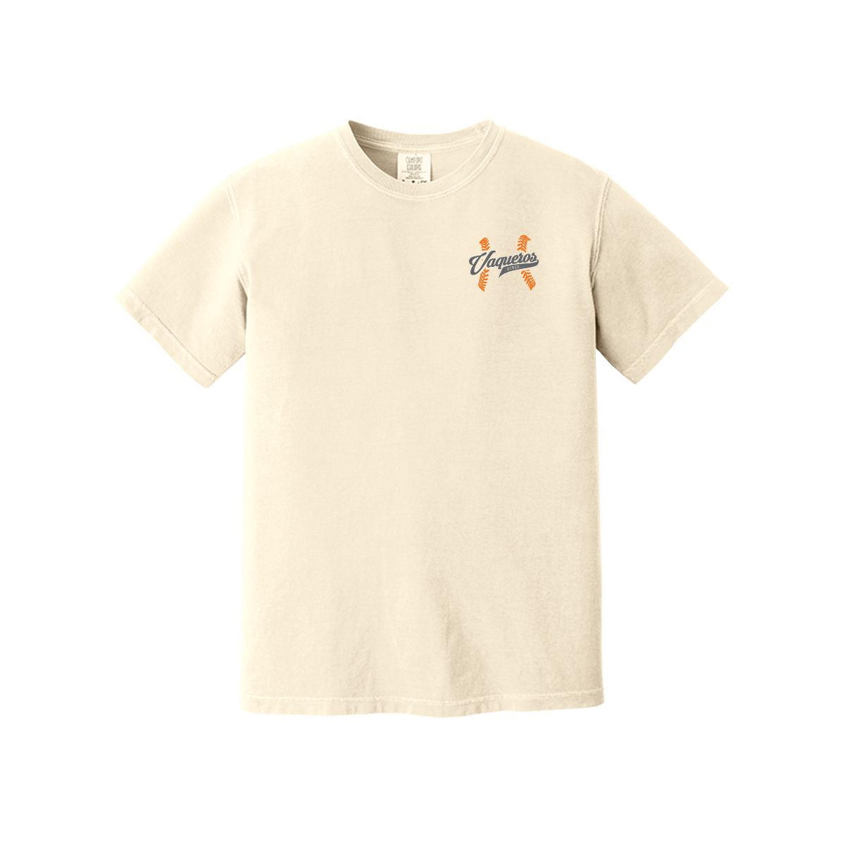 UTRGV™ Vaqueros Baseball Heritage T-Shirt - Ivory | Official Licensed Apparel