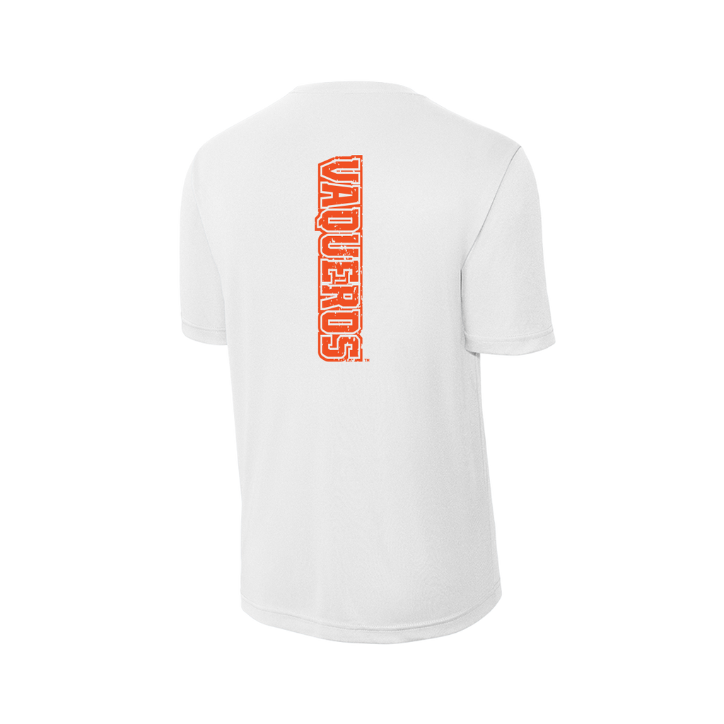 UTRGV™ Vaqueros Baseball Dri-FIT T-Shirt - White | Official Licensed Apparel