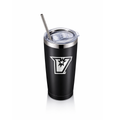 UTRGV™ V Logo Laser Engraved Tumbler - Black | Official Licensed Product
