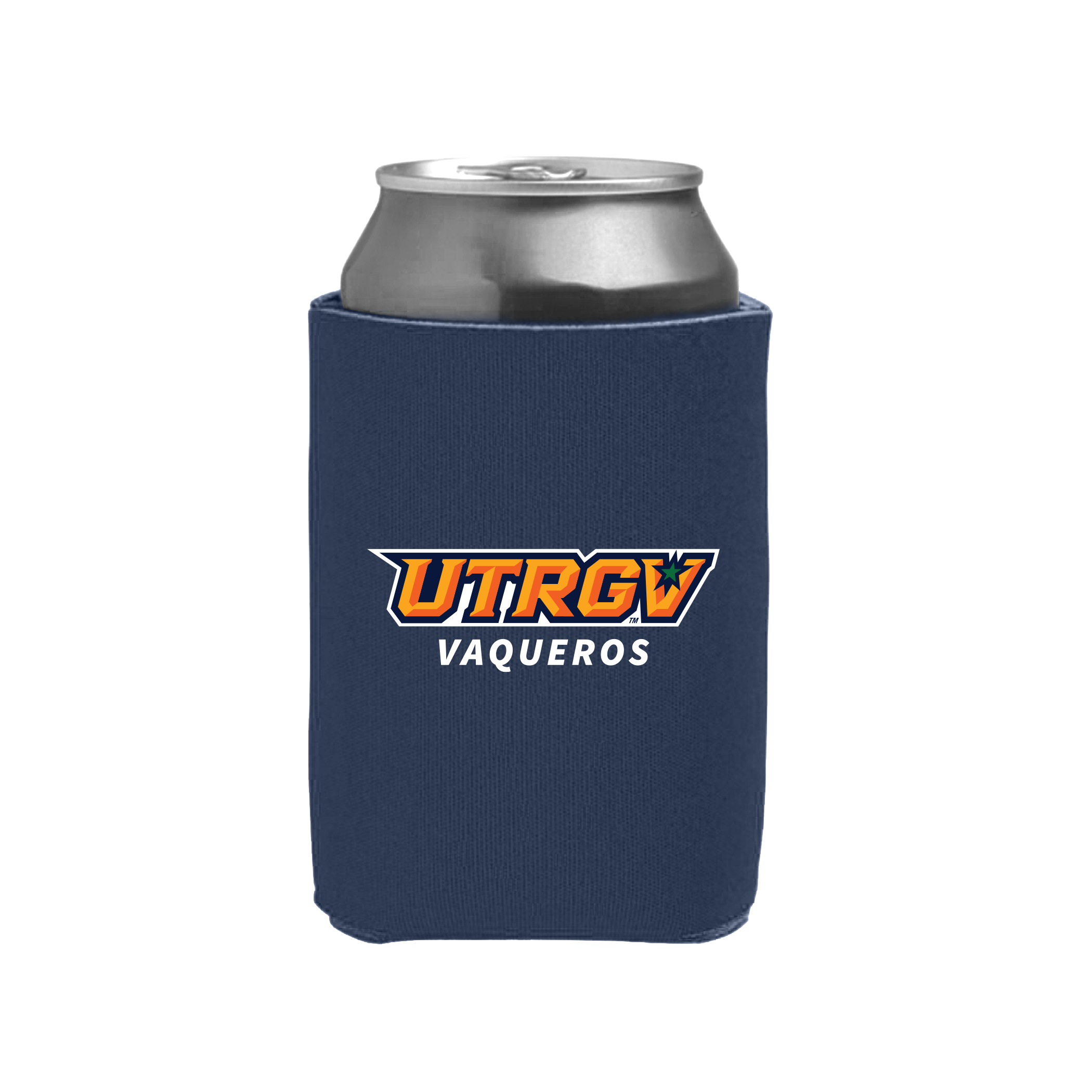 UTRGV™ Vaqueros Koozie - Navy | Official Licensed Apparel