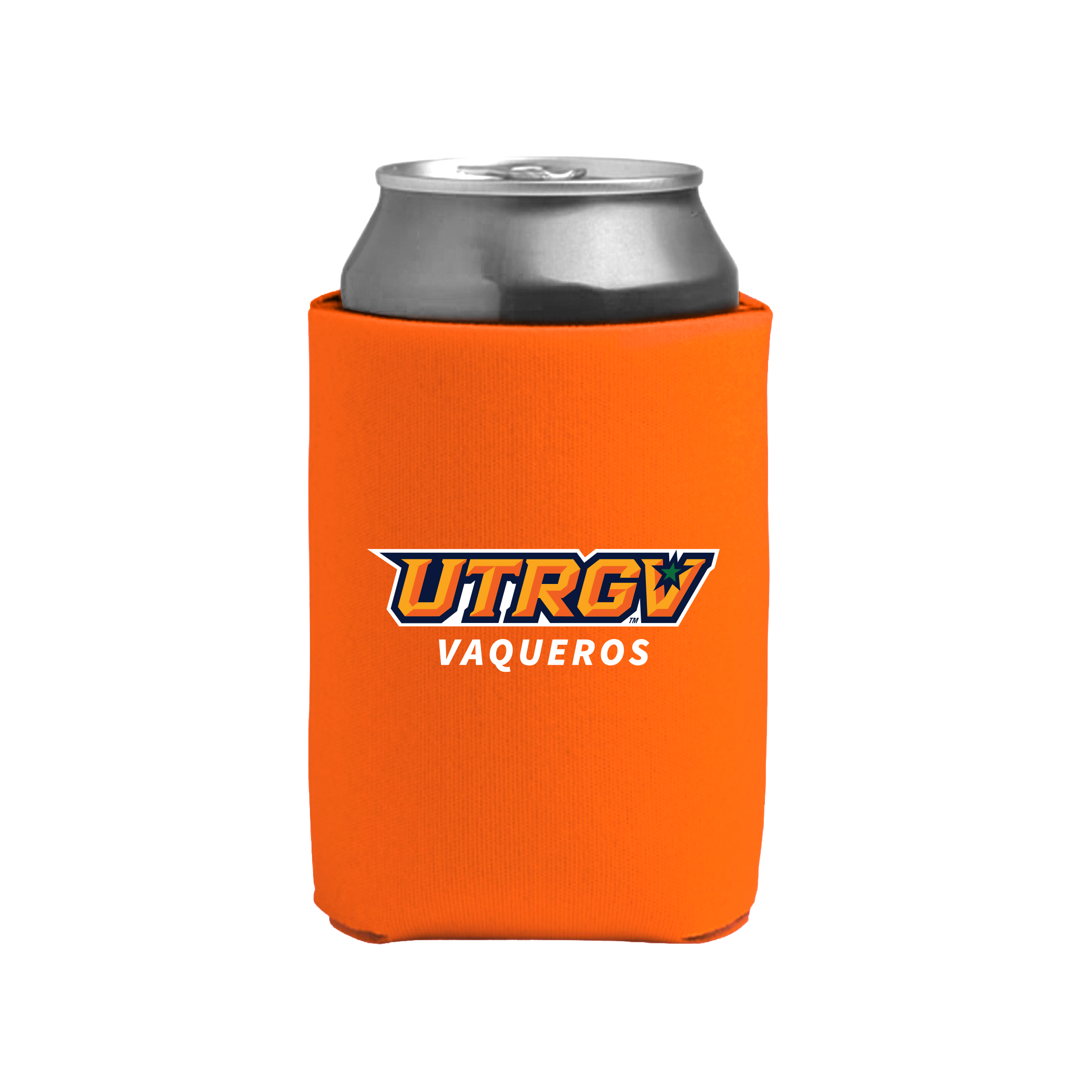 UTRGV™ Vaqueros Koozie - Orange | Official Licensed