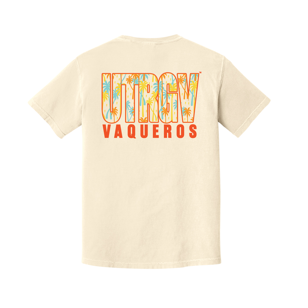 UTRGV™ Vaquero Palms T-Shirt - Natural | Official Licensed Apparel