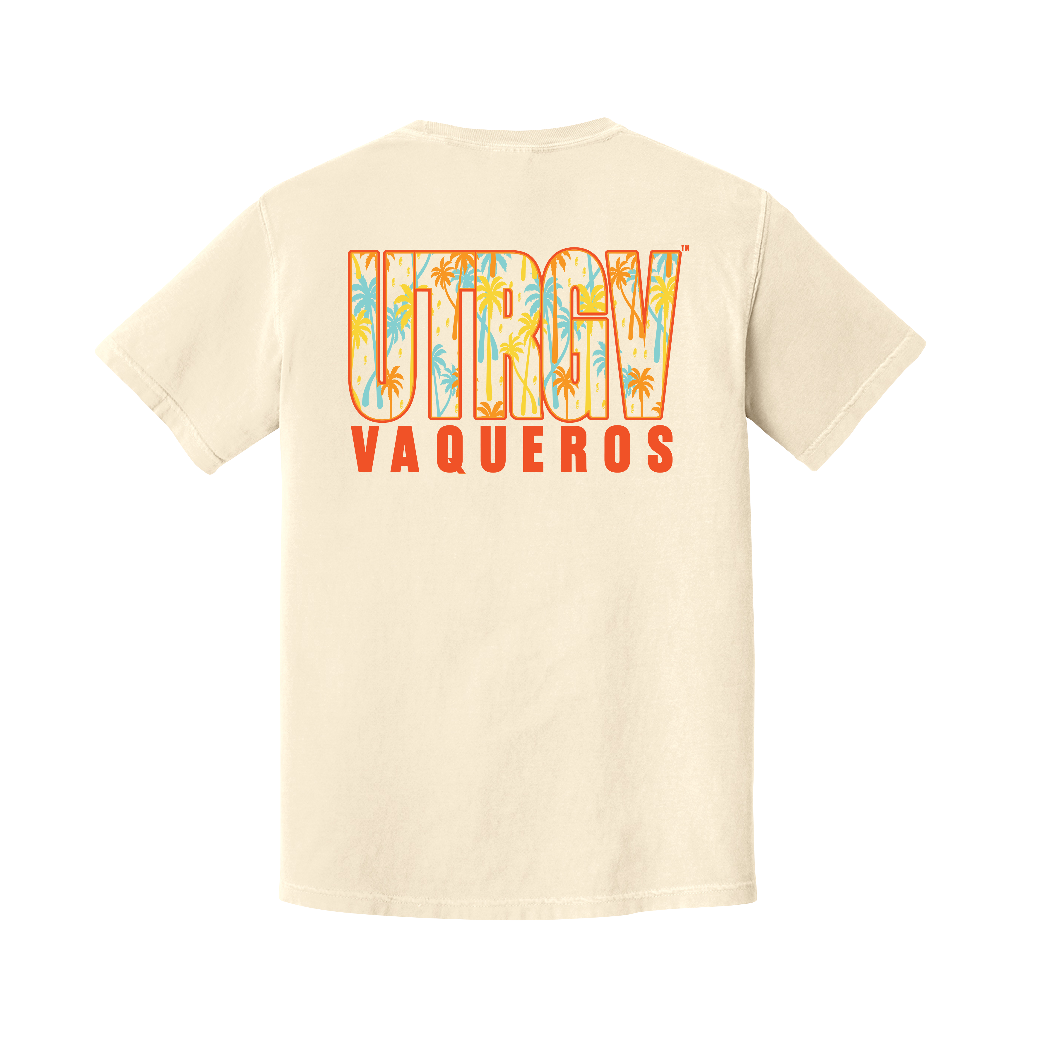 UTRGV™ Vaquero Palms T-Shirt - Natural | Official Licensed Apparel