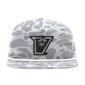 UTRGV™ Vaquero Valor Embroidered V Logo Black Rope Cap - Camo | Official Licensed Headwear