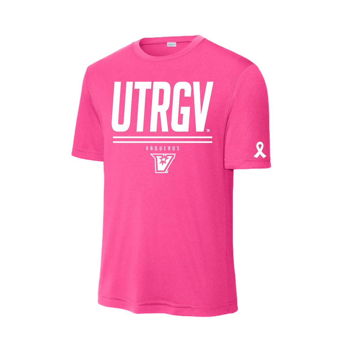 UTRGV™ Pink Out Performance T-Shirt - Hot Pink | Official Licensed Apparel