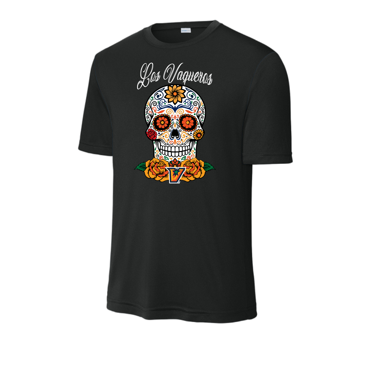 UTRGV™ Día De Los Muertos Los Vaqueros T-Shirt - Black | Official Licensed Apparel