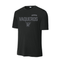 UTRGV™ Vaquero Valor V Logo Patch T-Shirt - Black | Official Licensed Apparel