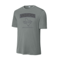 UTRGV™ Vaquero Valor Texas Logo Patch T-Shirt - Ash | Official Licensed Apparel