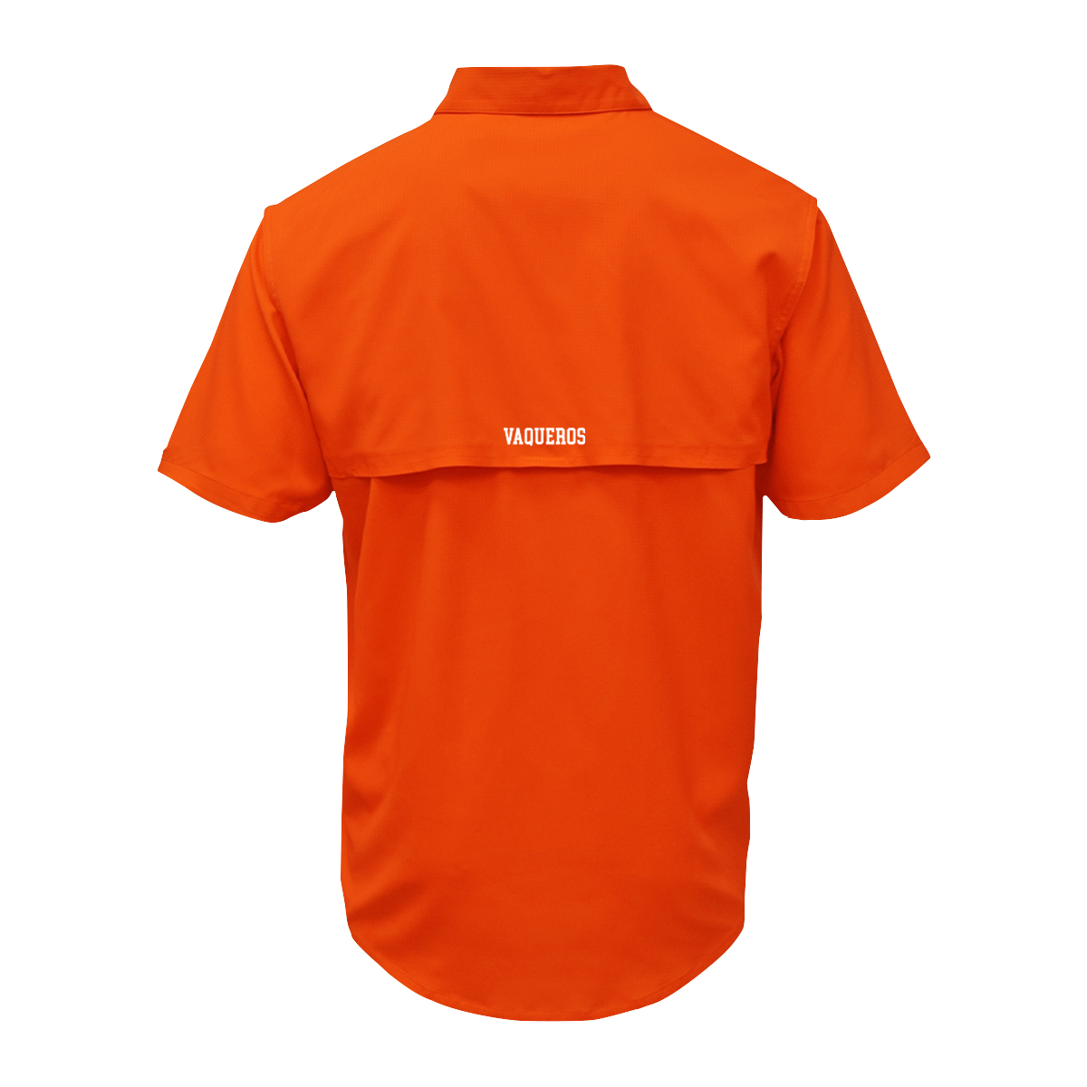 UTRGV™ Texas Logo Men's Fishing Shirt - Orange | Official Licensed Apparel