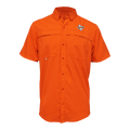 UTRGV™ Texas Logo Men's Fishing Shirt - Orange | Official Licensed Apparel