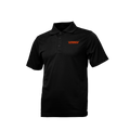 UTRGV™ Orange Primary Logo Men's Polo - Black | Official Licensed Apparel