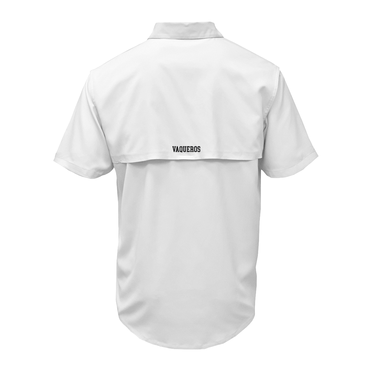 UTRGV™ - Black V Logo - Men's White Fishing Shirt | Official Apparel
