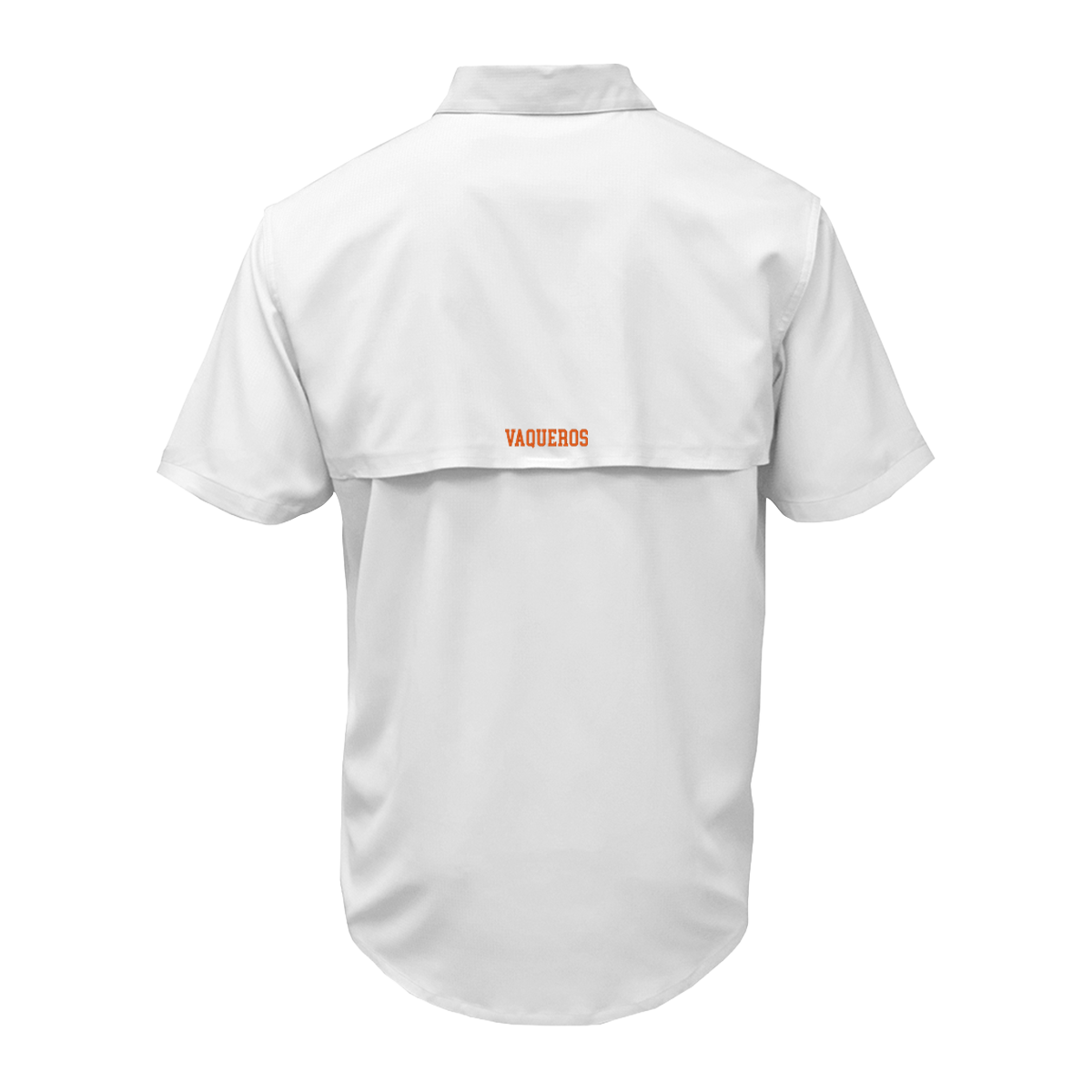 UTRGV™ - V Logo - Men's White Fishing Shirt | Official Apparel