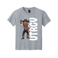 UTRGV™ Full Body Vaquero Mascot Youth T-Shirt - Light Grey | Official Licensed Apparel