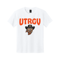 UTRGV™ Vaquero Mascot Youth T-Shirt - White | Official Licensed Apparel