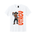 UTRGV™ Full Body Vaquero Mascot Youth T-Shirt - White | Official Licensed Apparel