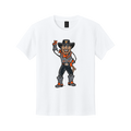 UTRGV™ Full Body Vaquero Mascot Youth T-Shirt - White | Official Licensed Apparel