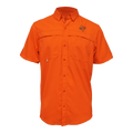 UTRGV™ Black Texas Logo Men's Fishing Shirt - Orange | Official Licensed Apparel