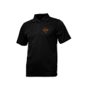 UTRGV™ Orange Texas Logo Men's Polo - Black | Official Licensed Apparel