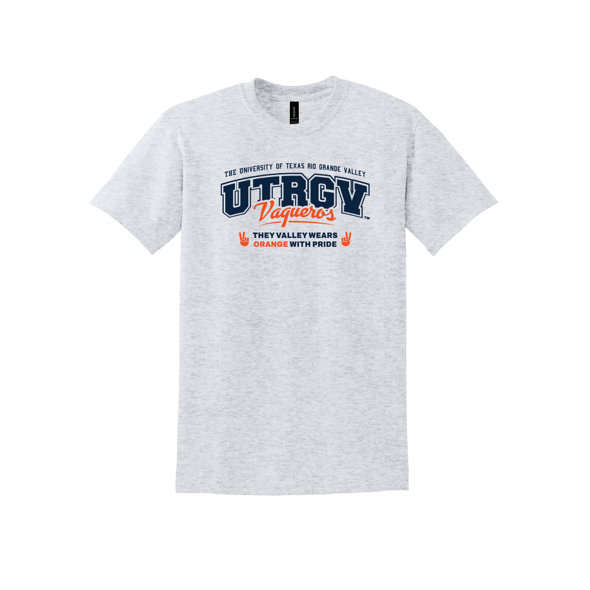 UTRGV™ Wear Orange With Pride Performance T-Shirt - Ash | Official Licensed Apparel