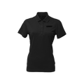 UTRGV™ - Black Primary Logo - Women's Black Polo