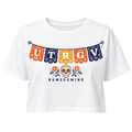 UTRGV™ Papel Picado Homecoming Crop Top - White | Official Licensed Apparel