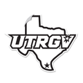 UTRGV™ Texas Black Logo Decal - White | Official Licensed Accessory