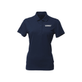 UTRGV™ - White Primary Logo - Women's Navy Polo