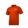 UTRGV™ White Primary Logo Men's Polo - Orange | Official Licensed Apparel