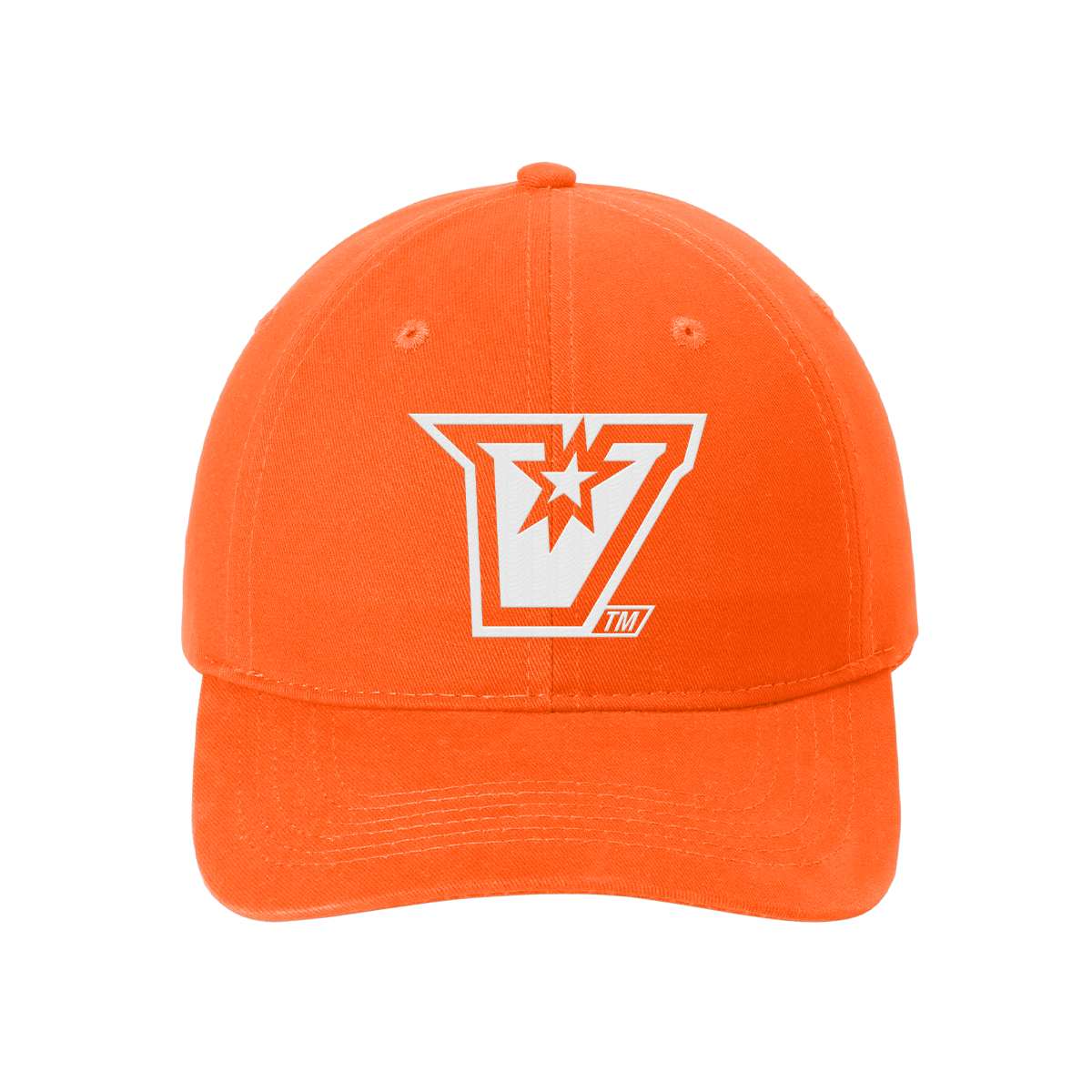 UTRGV™ Embroidered V Logo Dad Cap - Orange | Official Licensed Headwear