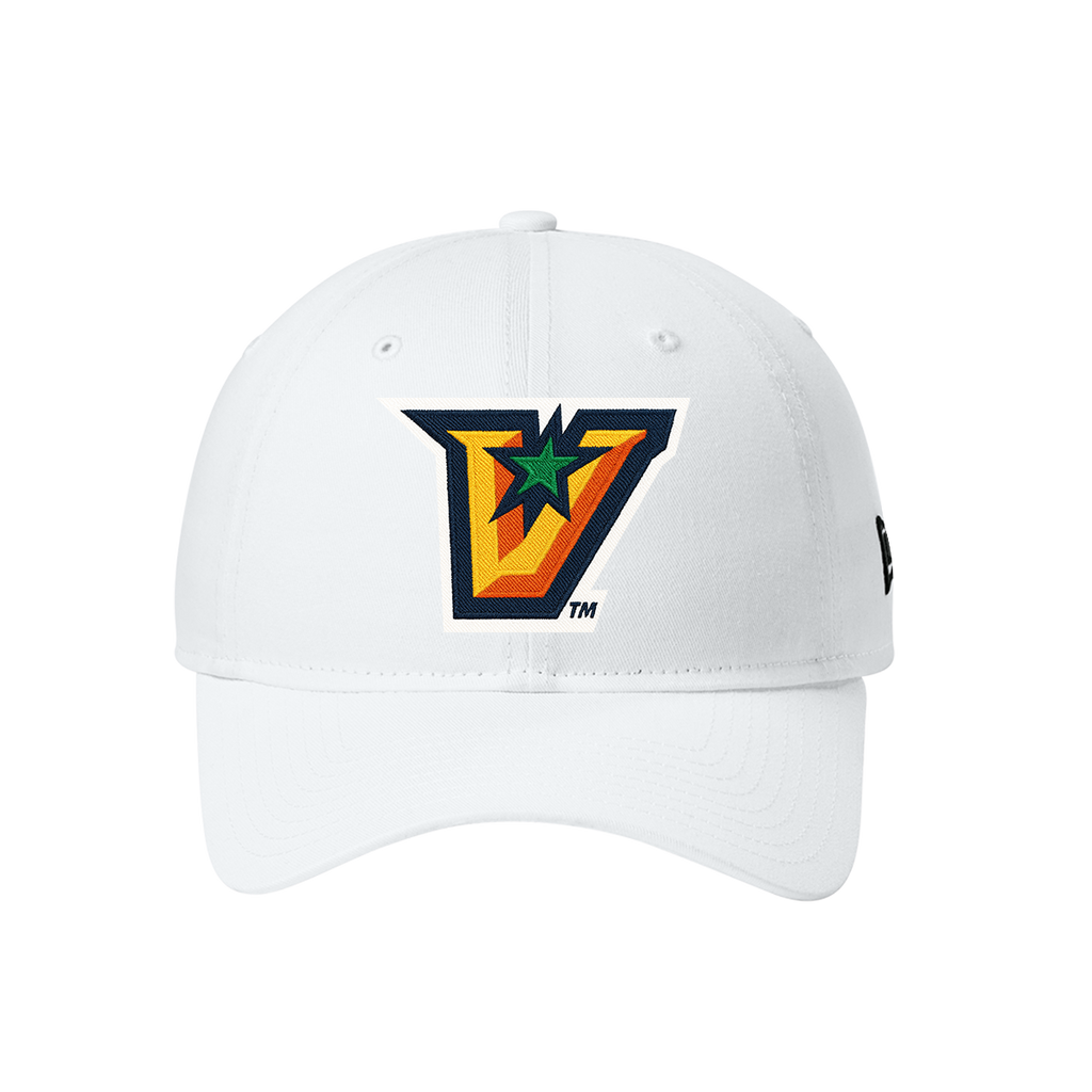UTRGV™ Full Color V Logo Performance Cap - White | Official Licensed Headwear