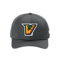 UTRGV™ Full Color V Logo Stretch Fit Cap - Graphite | Official Licensed New Era® Headwear