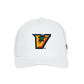 UTRGV™ Full Color V Logo Stretch Fit Cap - White | Official Licensed New Era® Headwear