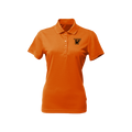 UTRGV™ - Black V Logo - Women's Orange Polo