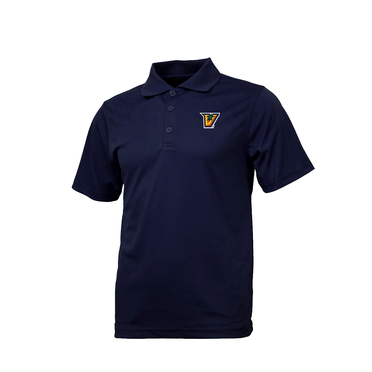 UTRGV™ - V Logo - Men's Navy Polo