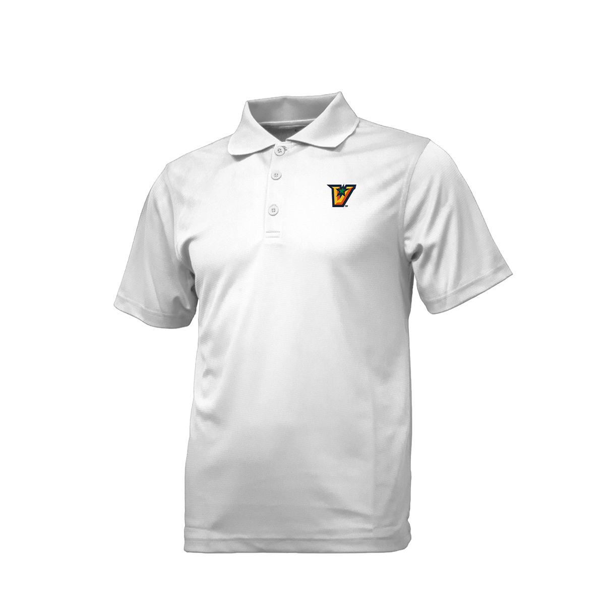 UTRGV™ - V Logo - Men's White Polo