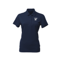 UTRGV™ - White V Logo - Women's Navy Polo