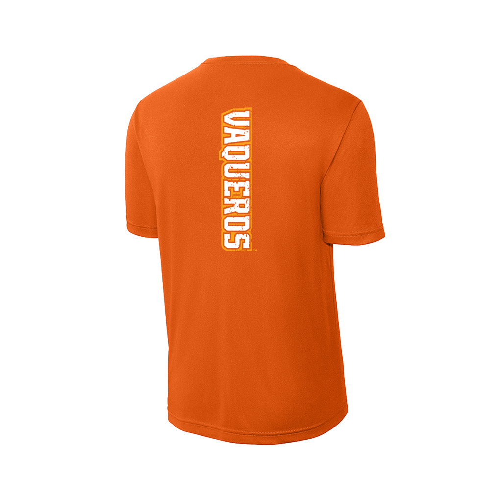 UTRGV™ Vaqueros Baseball Performance Tee - Orange | Official Licensed Sport-Tek® Shirt
